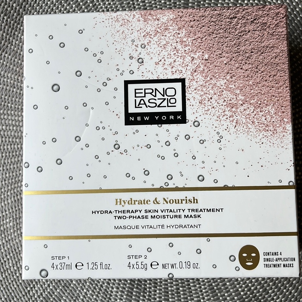 HYDRATE & NOURISH Hydra-Therapy Skin Vitality Treatment Two-Phase Moisture Mask